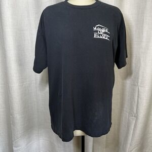 Vintage House of‎ Blues New Orleans TShirt Single Stitch Double Sided XL Flawed